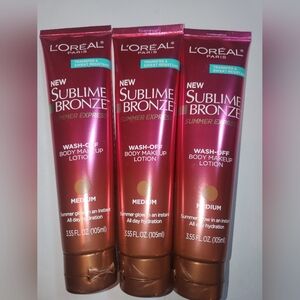 3 L'Oreal Sublime Bronze Medium Body Makeup